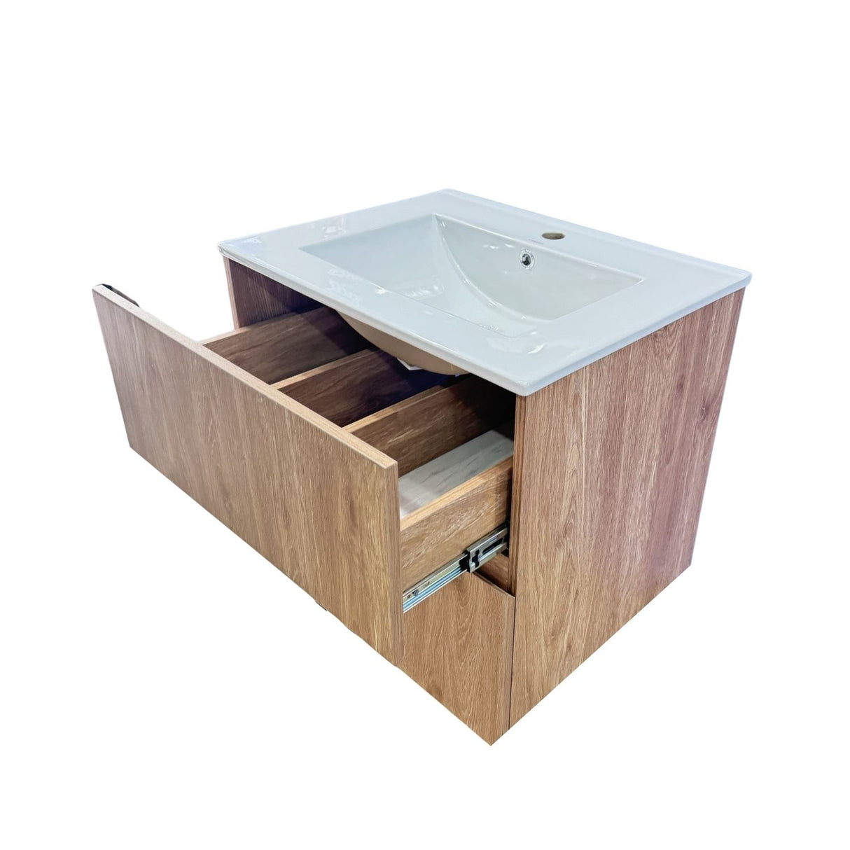 Mueble Colgante para Baño de Dos Puertas y Cajón