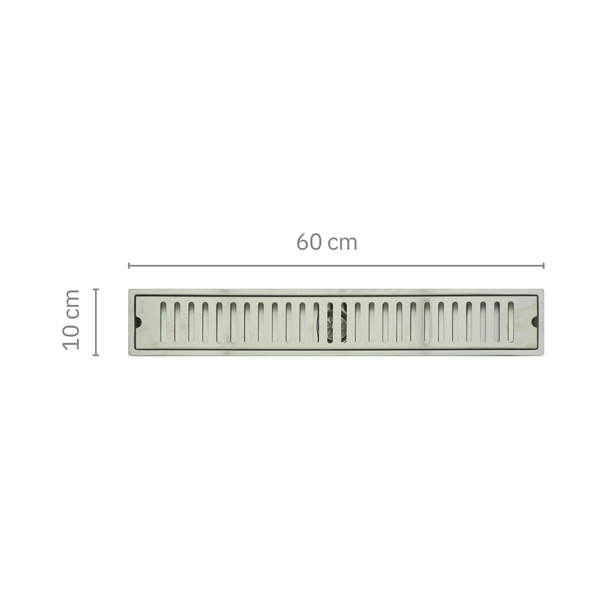 Rejilla Rectangular 60cm Ladrillo