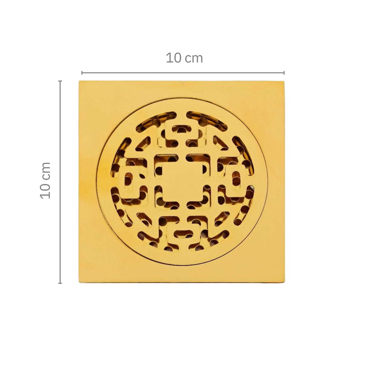 Rejilla Cuadrada Diseño Tipo Muisca Oro