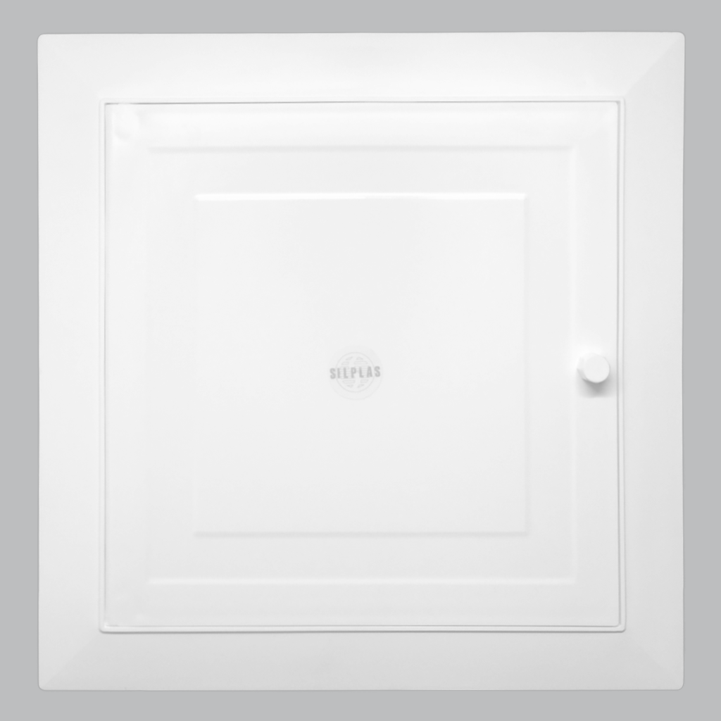 Tapa Registro 30x30 Cm ABS Blanco