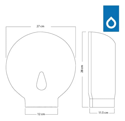 Kit Dispensador De Jabón Y Dispensador De Papel